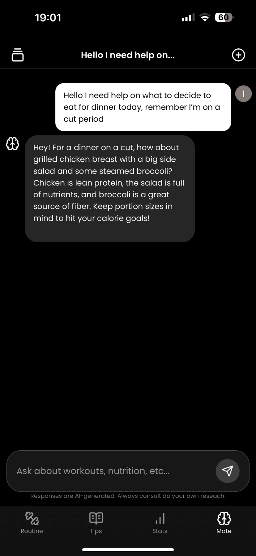 AI Personal Trainer - Workout Mate App Feature